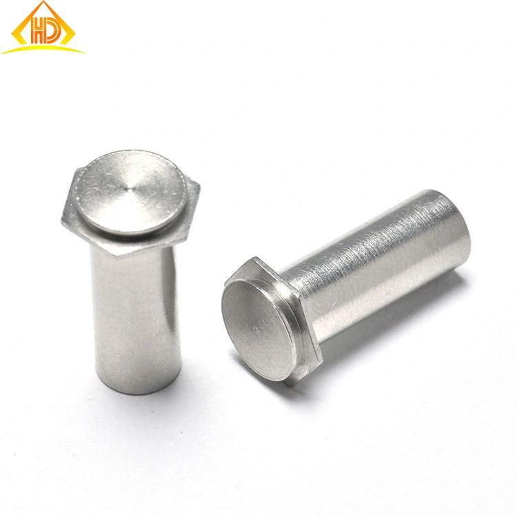 Stainless Steel Blind End Long Shank Csos M4 Concealed Head Self Clinching Standoffs