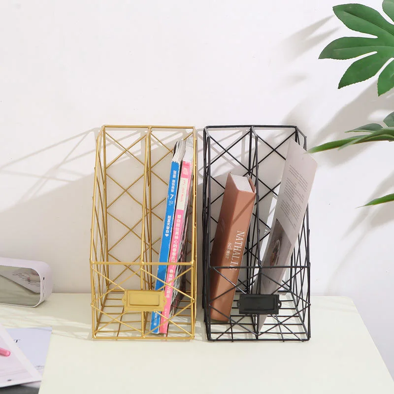 Metallmagazin Aufbewahrungshalter Desktop Organizer Rack Bücherregal Aktenregale