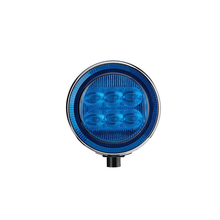 Senken Rojo Azul LED Luz delantera de emergencia de la motocicleta