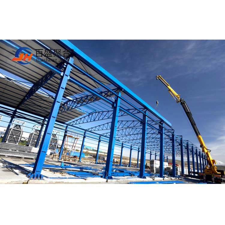 Prefab Building Metal Frame Shed Storage Prefabricated Steel Structure Warehouse Constrction Building