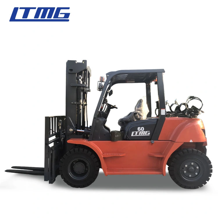 LTMg LPG Formal ForkLift 1.5 طن 2 طن 2.5 طن 3 شاحنة بروبان رافعة شوكية تعمل بالغاز بوزن طن 4 طن 5 طن متري 6 طن سعر ماكينة رافعة شوكية