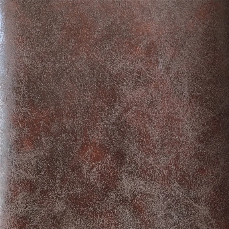Distressed Pattern Microfiber PU Aritificial Leather for Sofa Furniture Chair Cover Belt Bag Phone Case