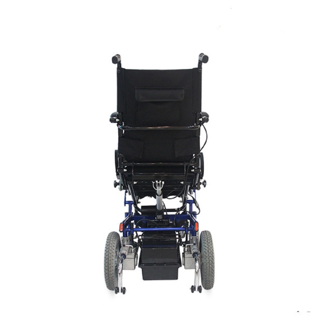 Powder Coating Chair Frame Standing up Wheelchair with Electromagnetic Brake Using Outside