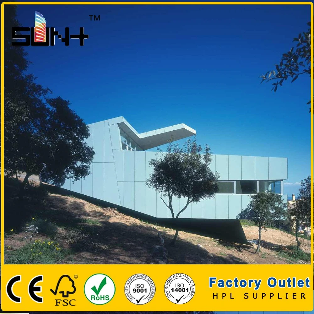 Exterior Decorative Partition Panel Fiber Cement Boards for Building Material