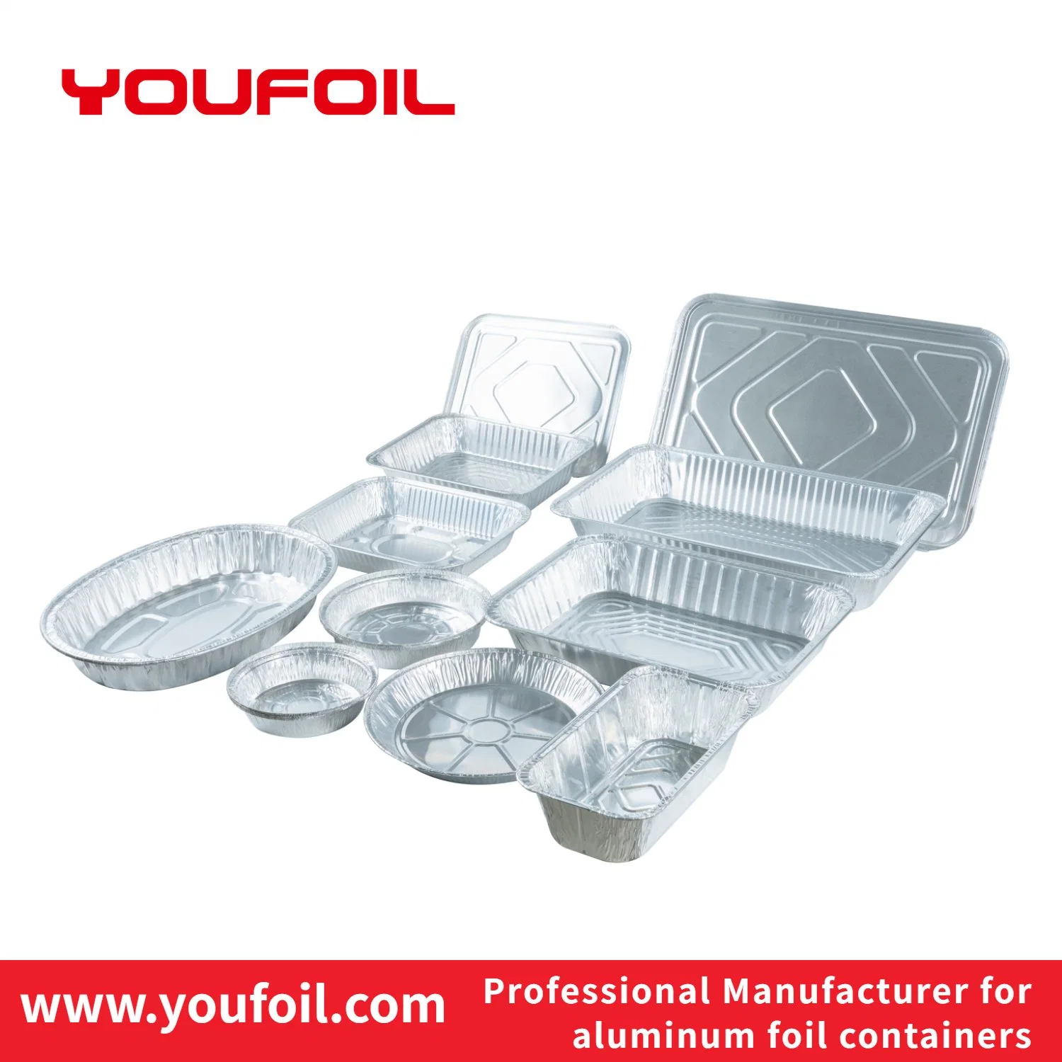 Half Size Aluminum Foil Container Lid Cover for Disposable Food Pan