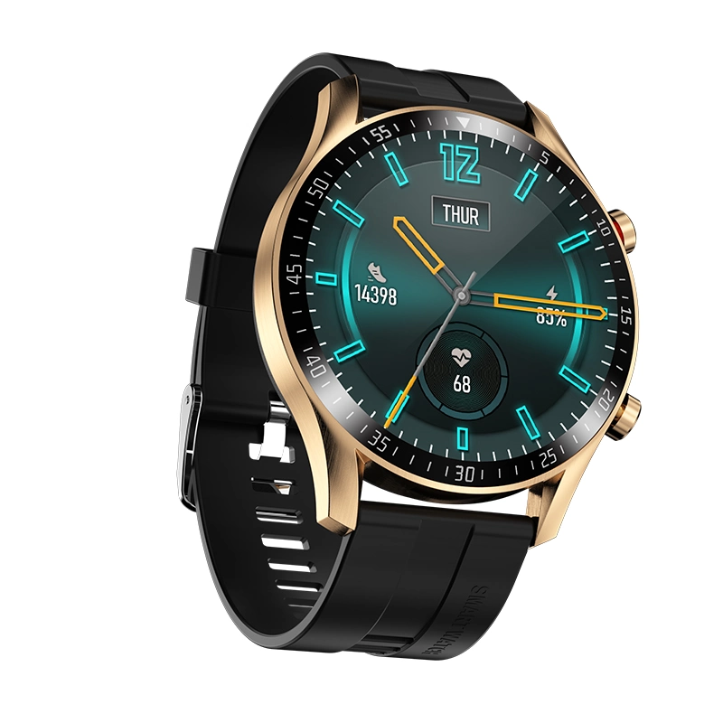 C03 Round Screen BT يدعو Zinc Alloy Shell لغات متعددة ساعة SmartWatch العصرية