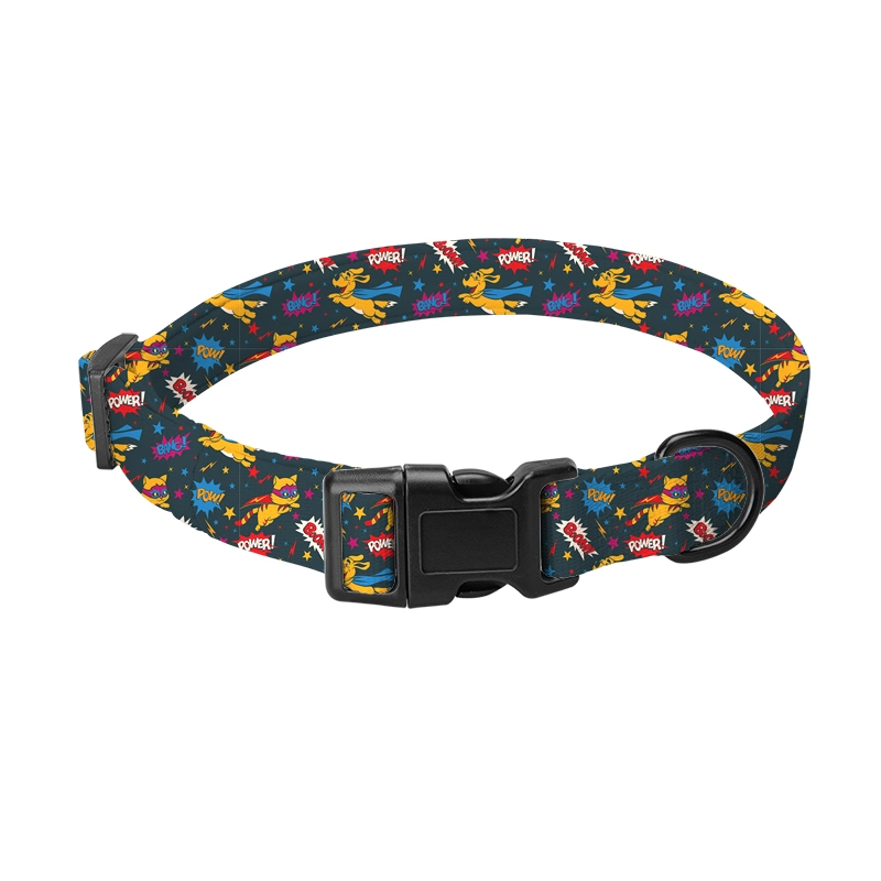 Hanyang OEM personnalisé PET Accessoires impression Reflective harnais réglable Quick Libérez le jeu de harnais pour chien à motif polyester ajouté