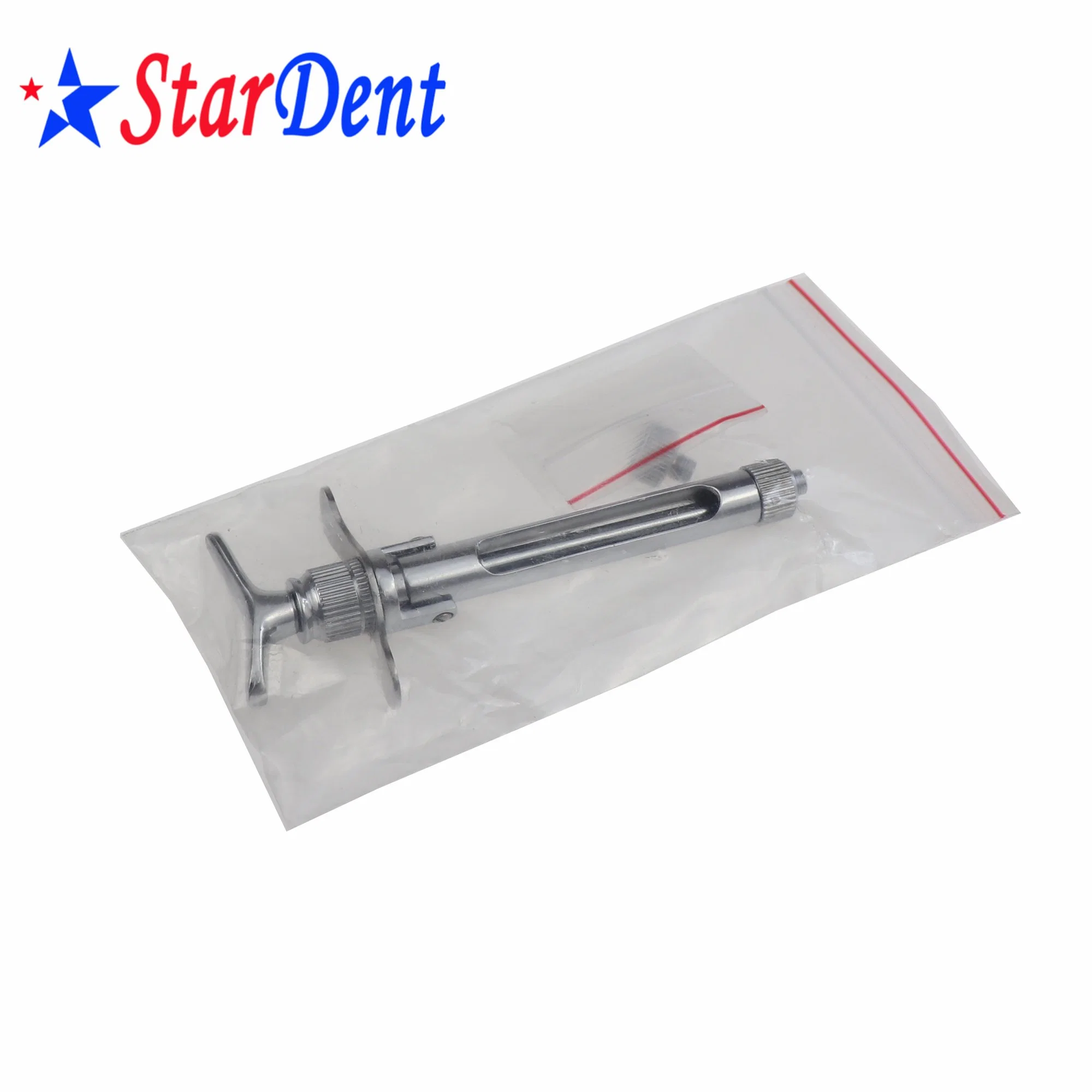 Anesthesia Syringes Stainless Steel Oral Dental Syringe Rust Resistant Aspirating Injection Syringe Dental Lab Equipment