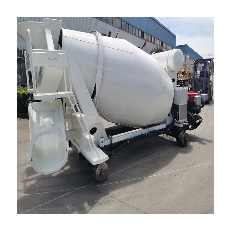 Mini Cement Mixer Concrete Mixing Truck Rail Form Mixer Truck for Tunnel