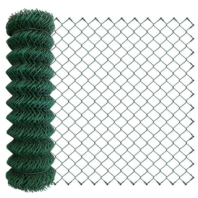 Chain Link Fence Pool Farm Deer Galvanized PVC Coated Wire Mesh