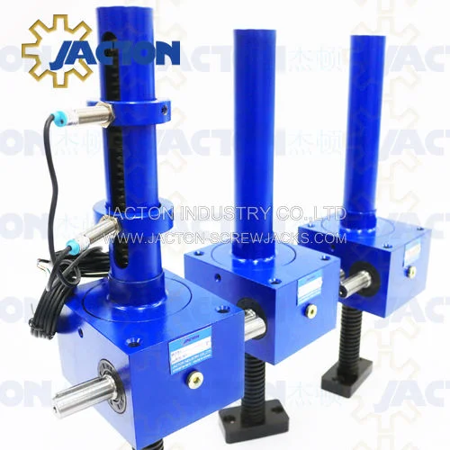 Custom Made Electric Jack Screw Lift 25kn From Canada Clients