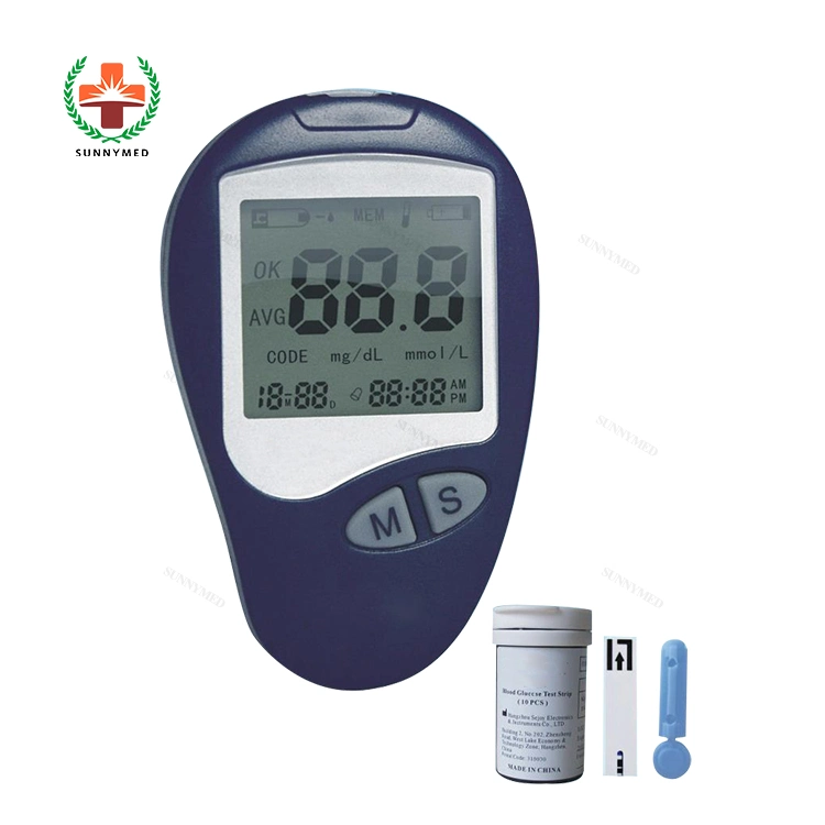 Digital Medical Blood Sugar Tester Hemoglobin Test Glucometer