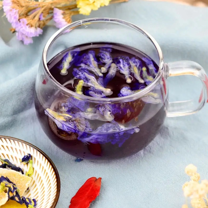 Herbal Medicine Die Dou Hua Natural Dried Blue Butterfly Pea Flower Tea