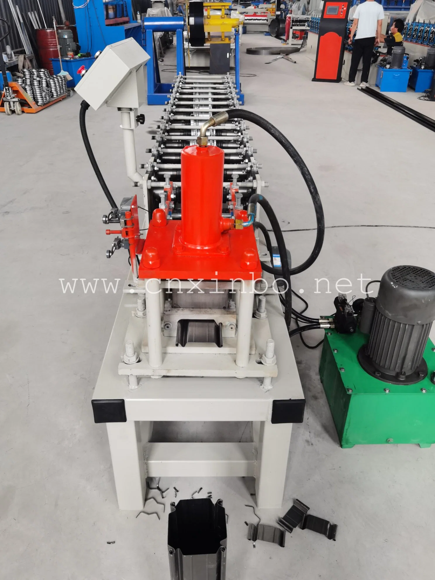 High Efficiency Rolling Shutter Door Octagonal Pipe Roll Forming Machine