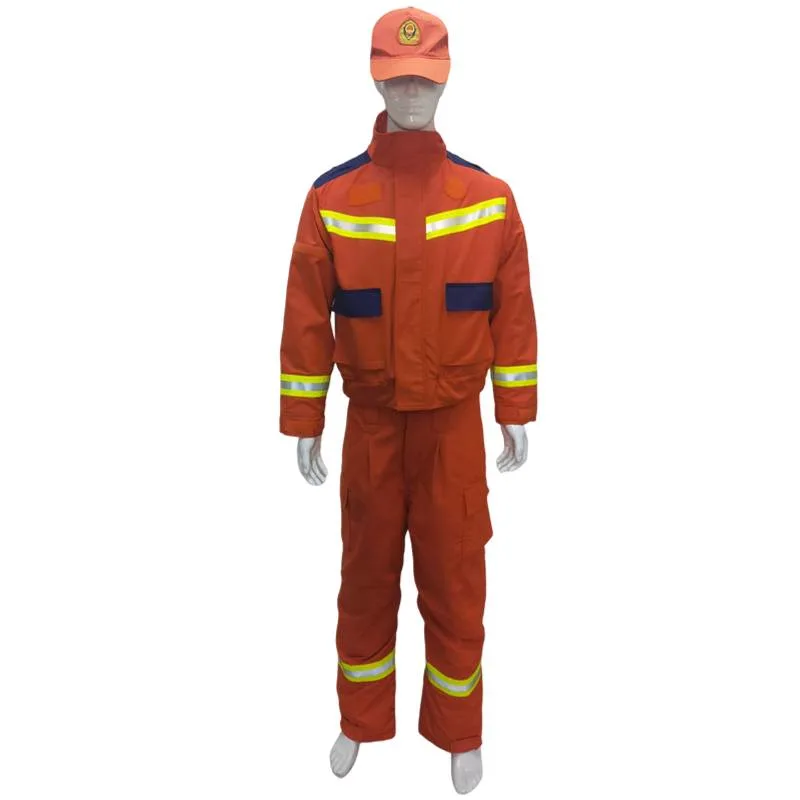 Fuego lucha Bomberos Rescue Suit Armid ropa ignífuga uniforme de bomberos