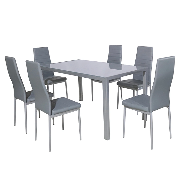 6 Person Dining Table Chair Rattan Garden Outdoor Dining Furniture Sets