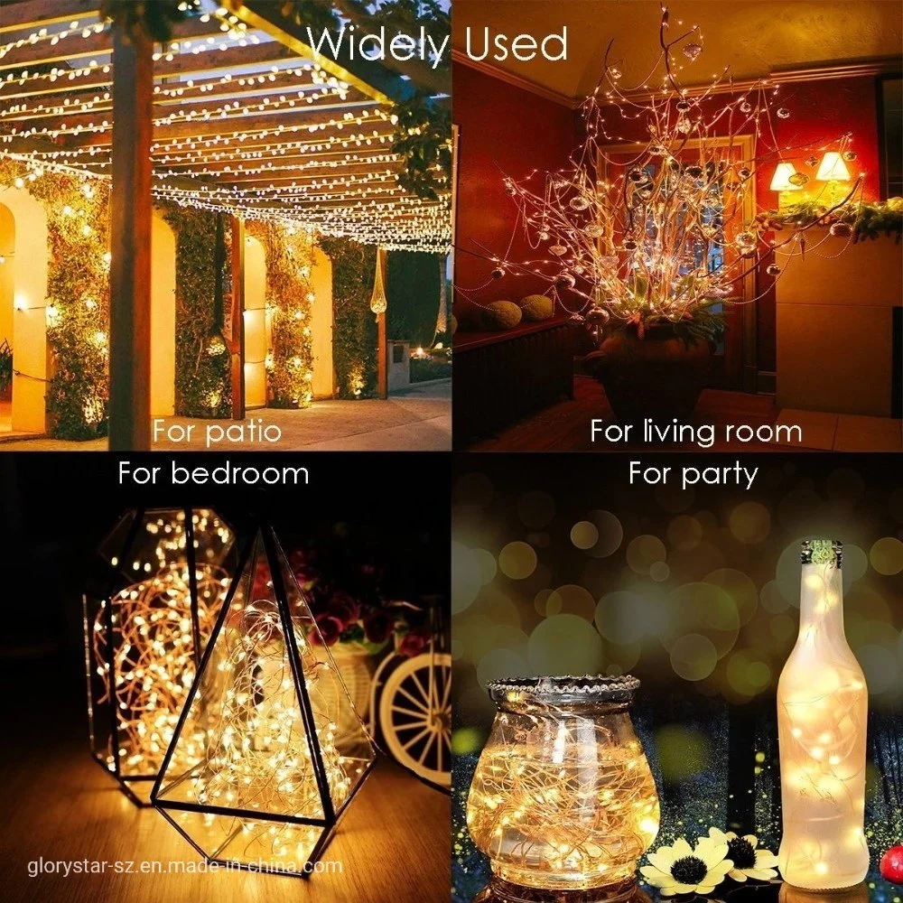 Outdoor Christmas Garden Decoration LED Solar String Light