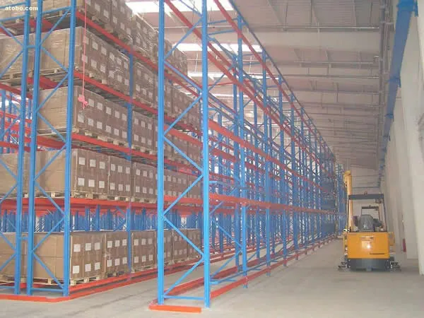 Nanjing Manufacturer Forklift Used Steel Cargo Containers Storage Shelves for Sale Adjustable Pallet Racking