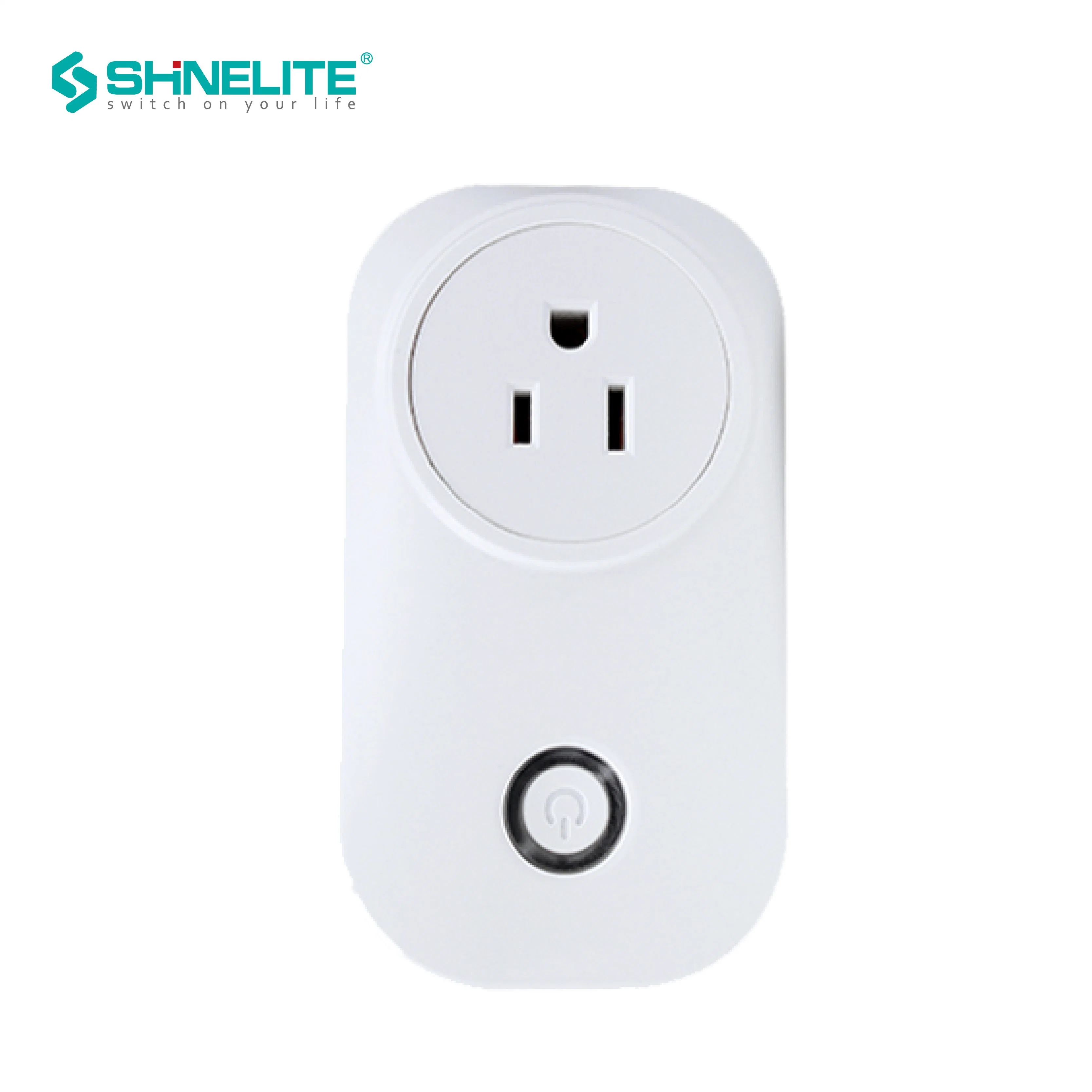 Smart Home AC110-240V 3 Pin Electrical Plug WiFi Smart Plug