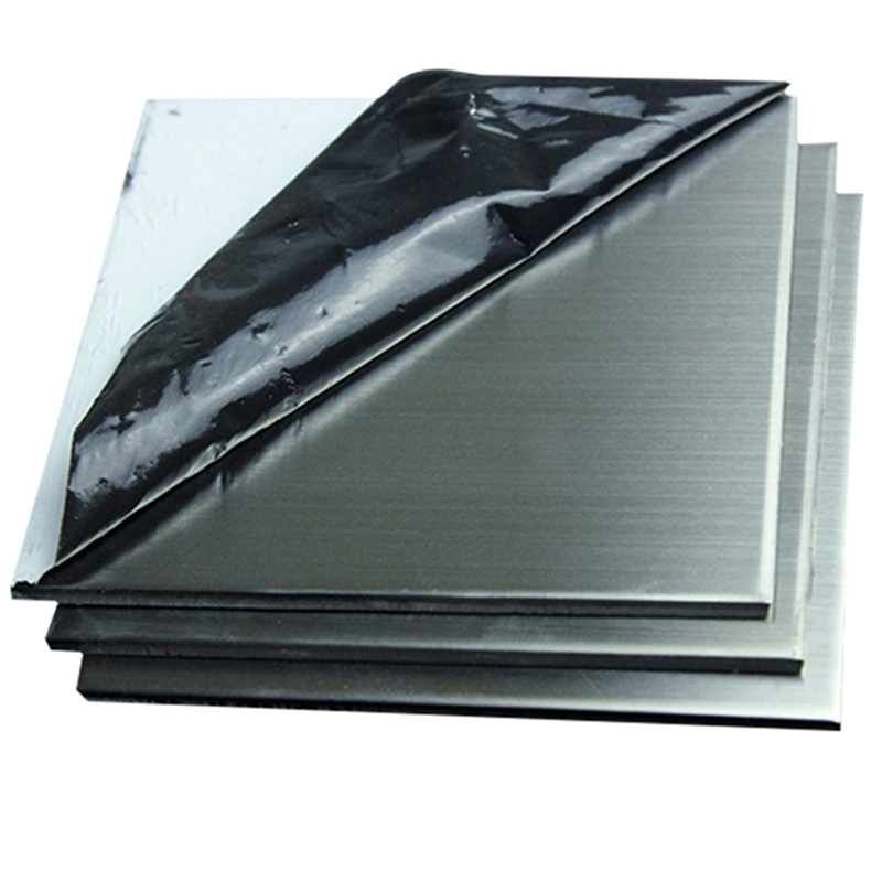 Brushed Stainless Steel Sheet for Hotel Decoration 201 202 304 304L 316 316L