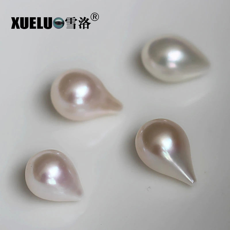 11-12mm Natural Teardrop Shape Cultured Natural Freshwater Pearl Beads Wholesale/Supplier