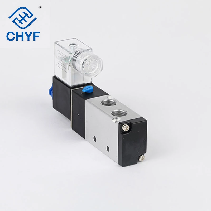 4V320-10-W Aluminum Solenoid Valve Standard 3 / 8 Air Solenoid Valve