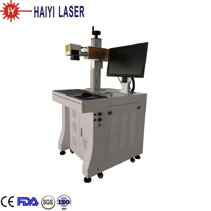 30W Hot Selling Portable Optical Fiber Laser Marking Equipment Metal and Non-Metal Materials