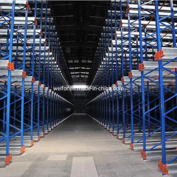 First in-Last out or First in-First out Storage Style Drive in Racking