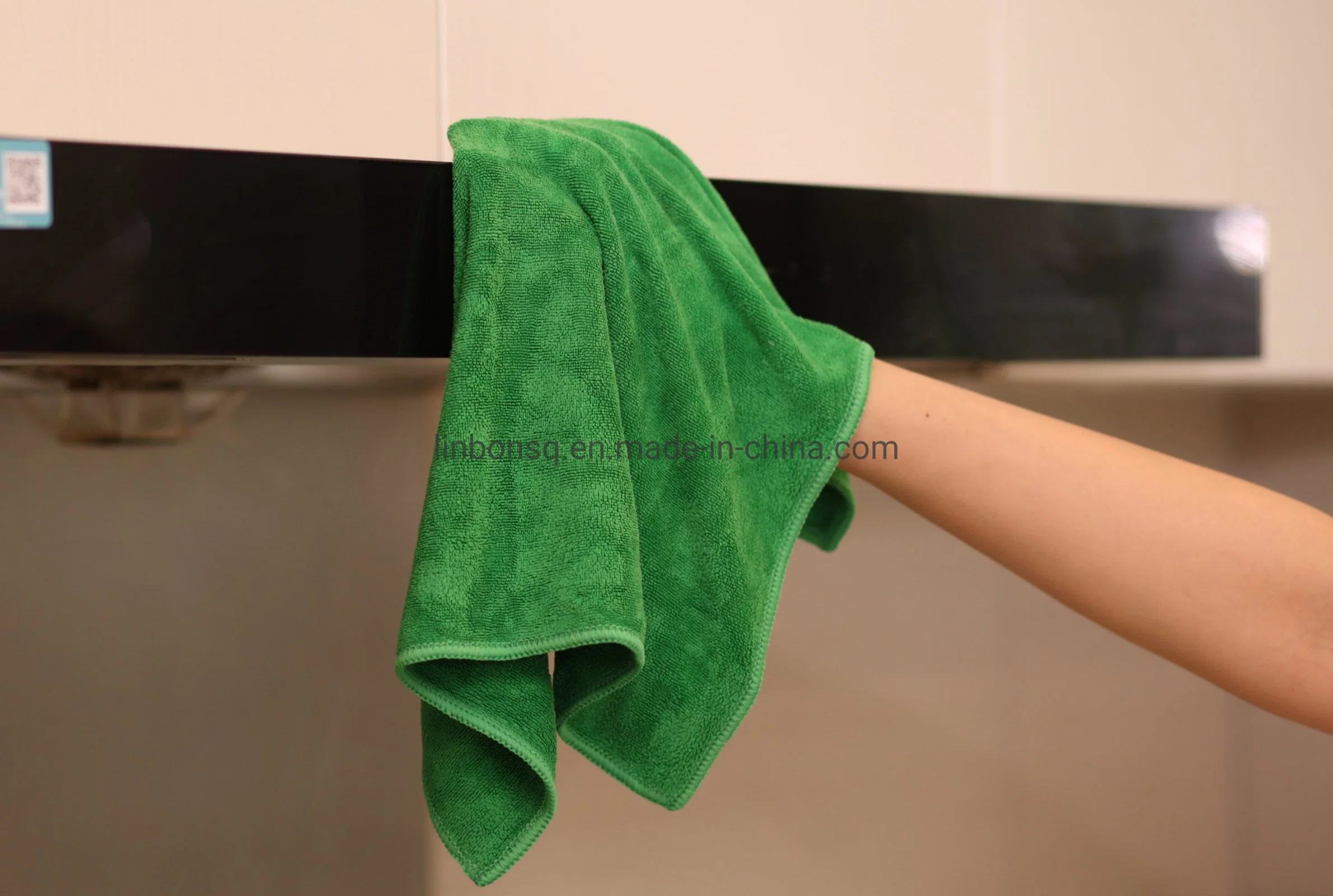 Meilleur mobilier Chiffon de nettoyage en microfibre de soins de serviette