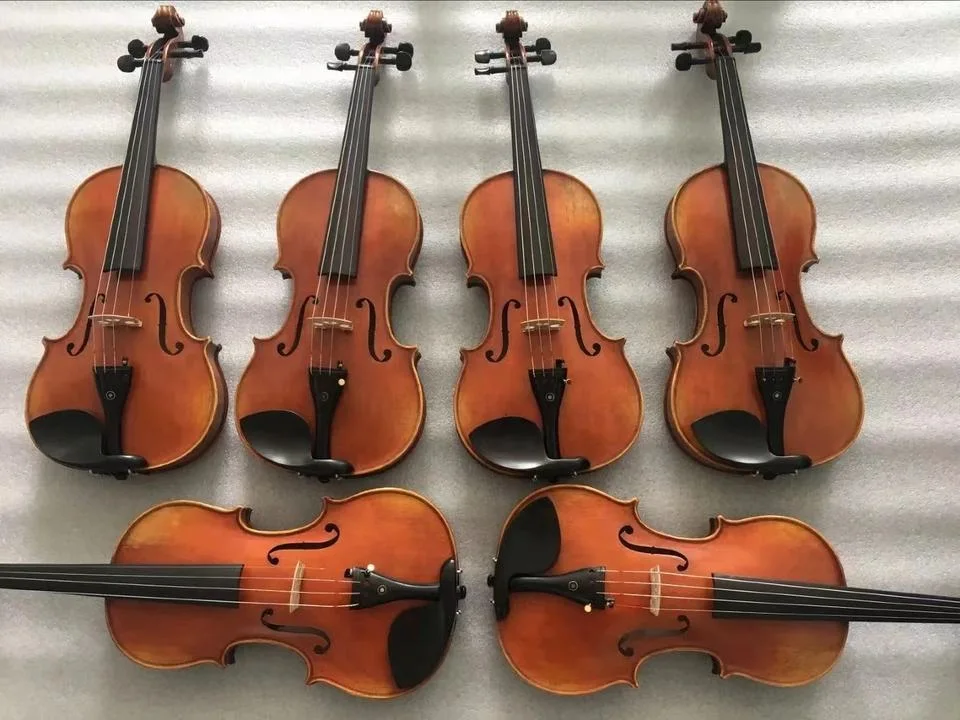 Fábrica Venta caliente Spruce Alemán Kit barato para estudiantes Violin