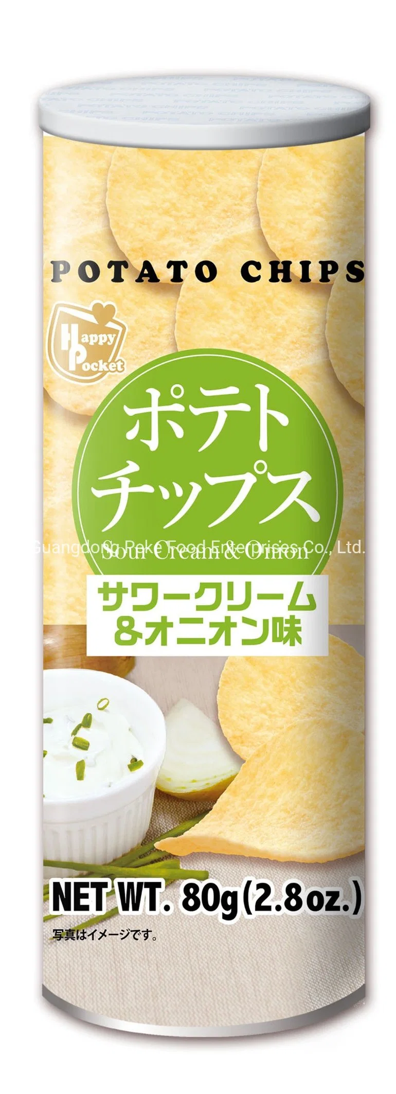 80g - 100g Potato Chips to Japan and Korea 711 Store with OEM