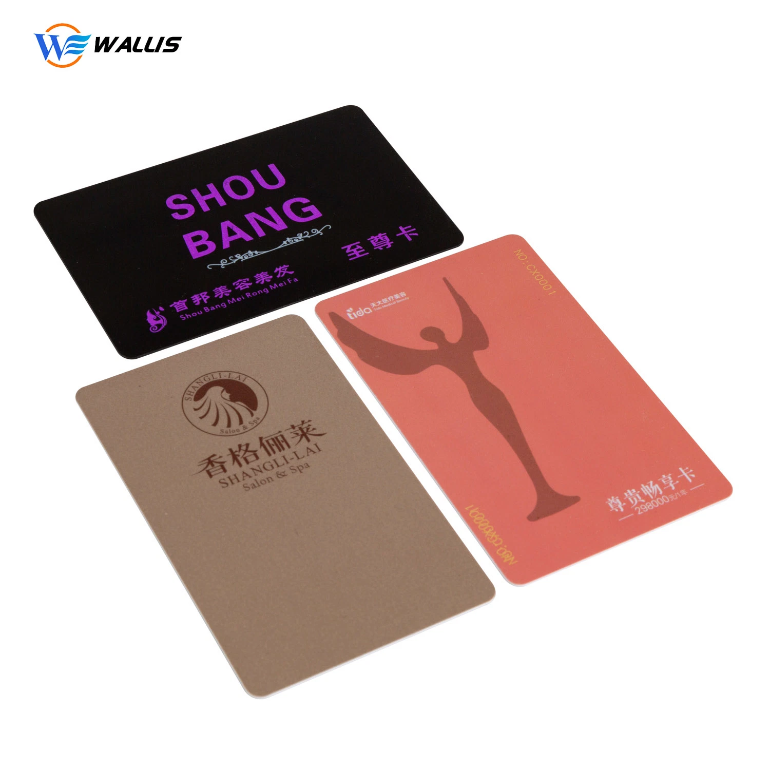 Free Sample Custom Plastic PVC Chip Smart Card 125kHz RFID Blank Access Control ID Card Made of PVC/Pet/PC Sheet