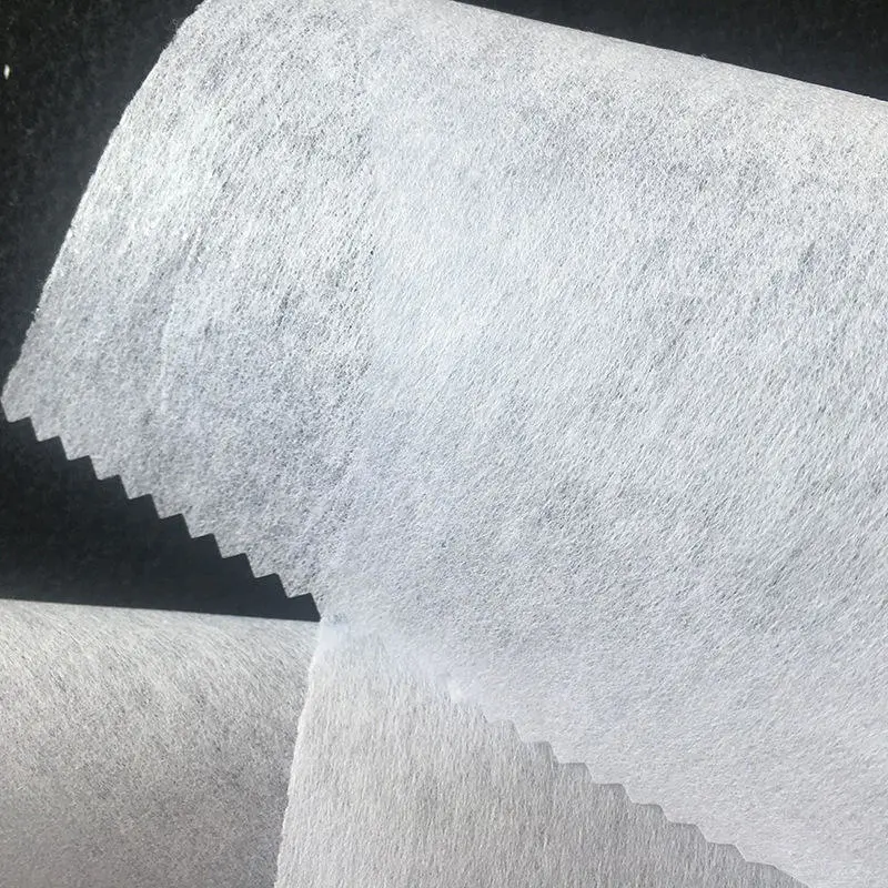 Non-Woven Interlinings Fabric with LDPE Liquid Fabric Disposable Polyester Paper Woven Fusible Interlining Fabric