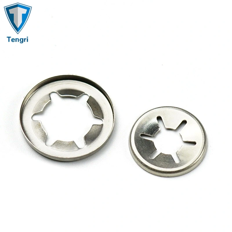 Custom Hexagon Star Steel 65mn Spring Lock Washer for Auto Parts