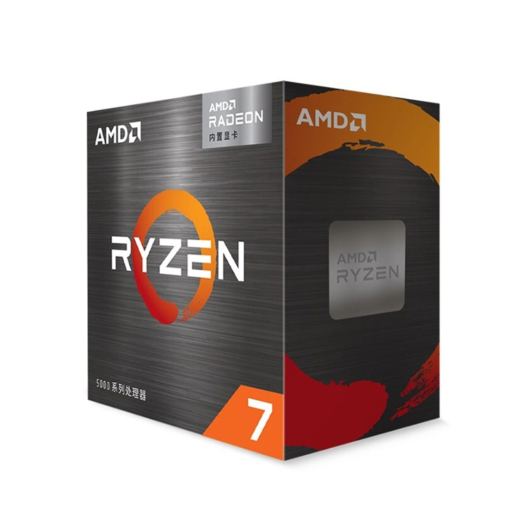 AMD Ryzen 7 5700g à 8 coeurs et les jeux de bureau 16-Thread processeur avec prise en charge graphique Radeon Radeon Rx 6700 XT Carte graphique 12g