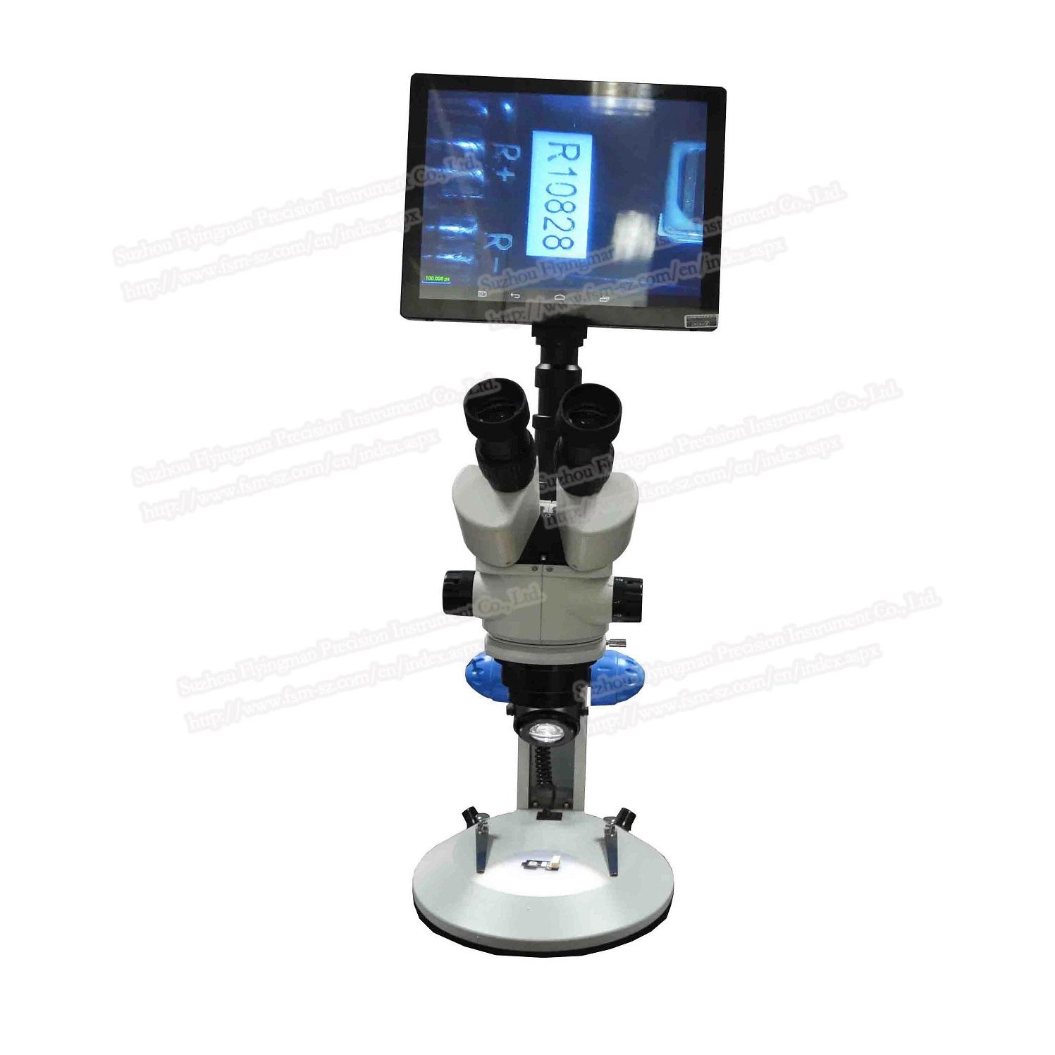 FM-45nt2l Portable Trinocular Stereo Video Microscope