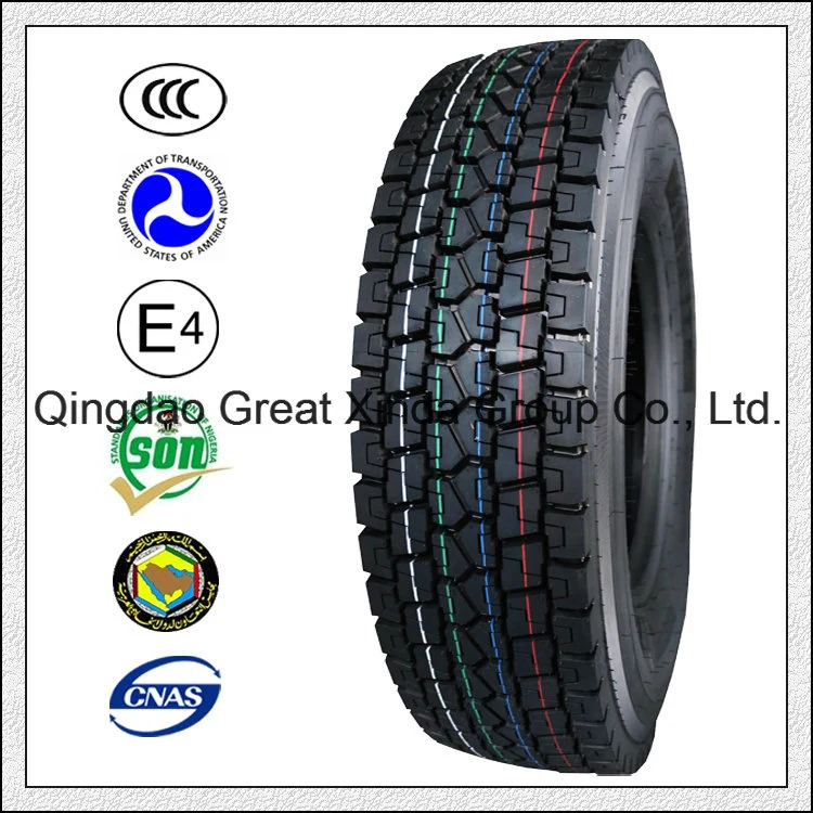 Triangle 315/80r22.5 Doupro Neumático para camión pesado 12.00r20 Neumáticos radiales sin cámara TBR Neumáticos de autobús y camión, Neumático 13r22.5