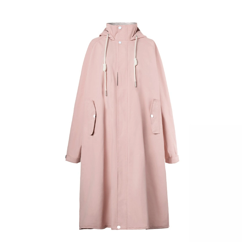 Personaliza o impermeável PVC Rain Coat Fashion Rainwear Raincoat unissexo