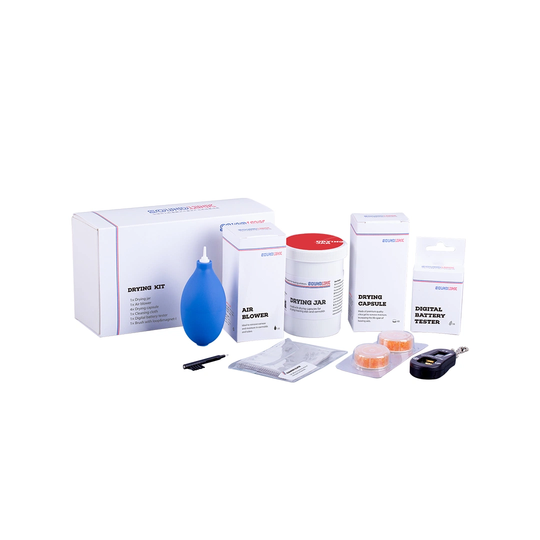 Hearing Aids Drying Tool Kit for Daily Maintenance Hygiene Care
