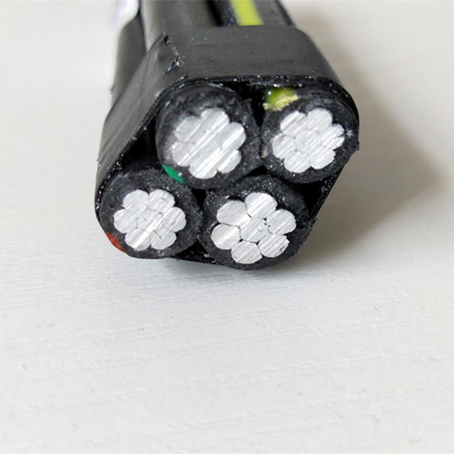 1000V Caai 3X35+1X16mm2 AAC Aluminum Conductor XLPE Insulation Power transmission Line Cable