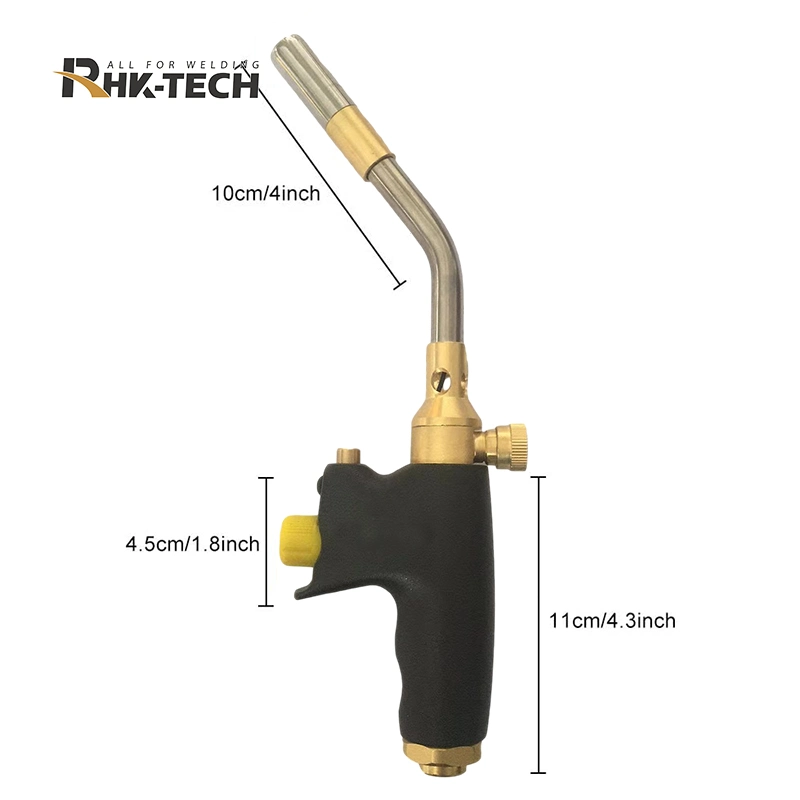 De nouveaux outils de soudage d'arrivée les tuyaux de cuivre et de tubes d'aluminium torche à gaz Mapp à main