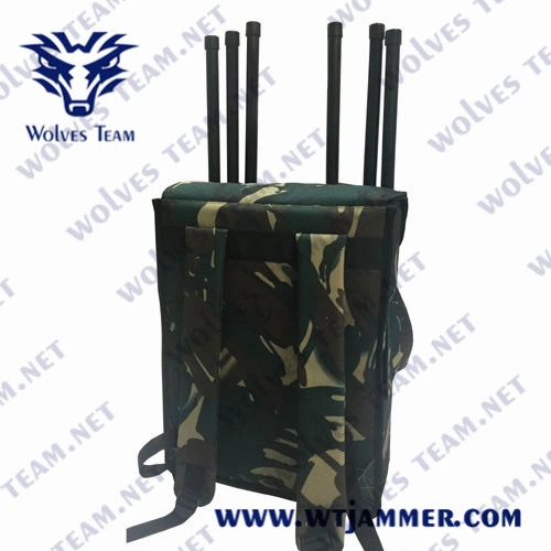 Backpack GSM 3G 4glte 4gwimax 5g Mobile Phone Signal Jammer