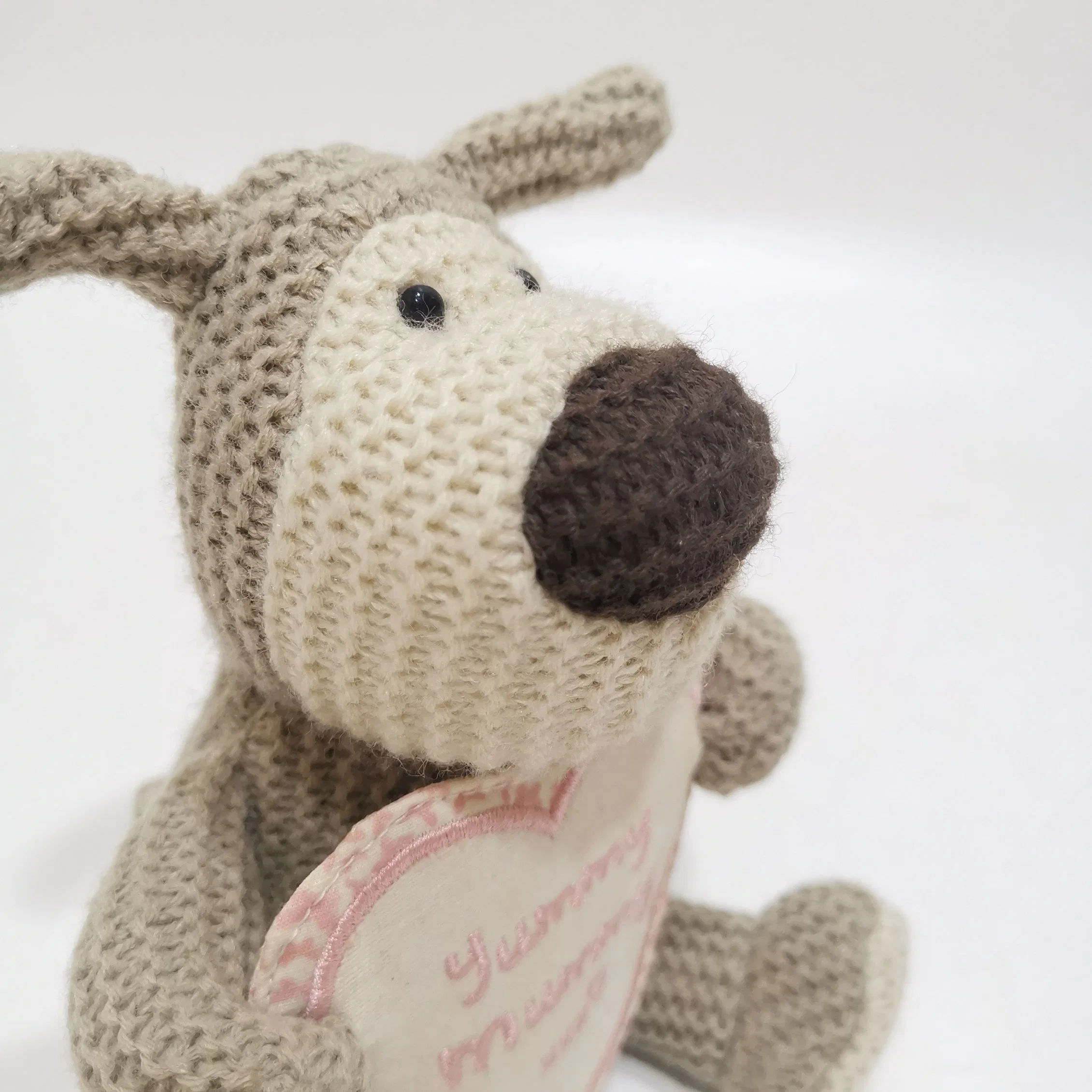 Venta caliente de 12 cm Juguete y lana adorable regalo de perro Para decoración y diversión