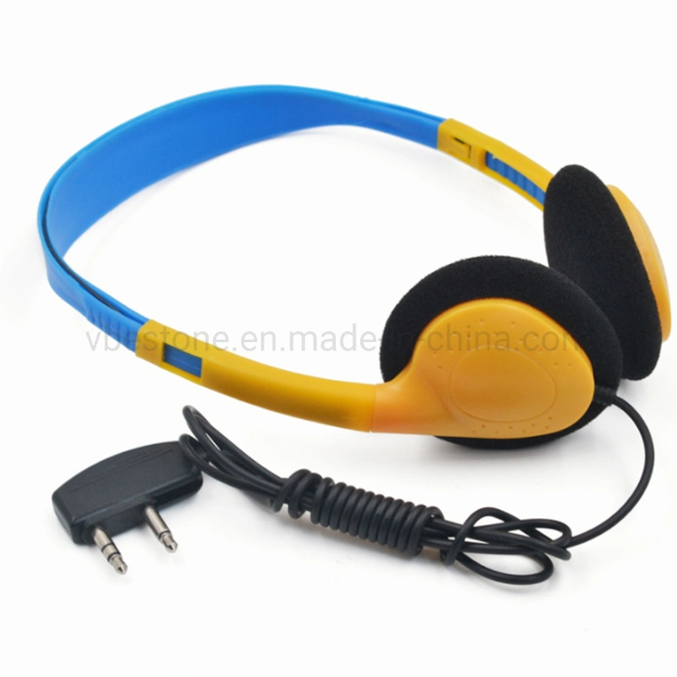 Musik Kopfhörer Schwarzes Headset ohne Mikrofon Stereo Kopfhörer für die Schule Firmengeschenk