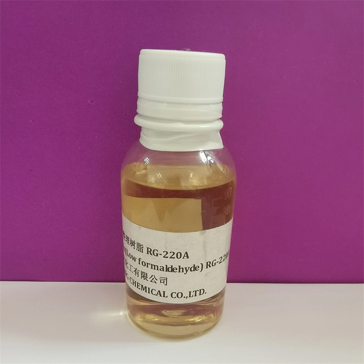 Anti-Wrinkle Agent Rg-220A with Low Formaldehyde for Textile