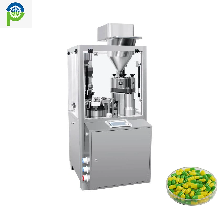 CE entièrement automatique Machine de remplissage de la gélule Gélule Poudre de minuscules granules Prix de la machine de remplissage de l'équipement pharmaceutique