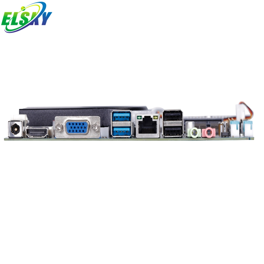 Elsky 170*170mm Mini-Itx Motherboard with CPU 4th Generation Core I7-4500u 4558u 4600u DDR3 RJ45 LAN Qm9400