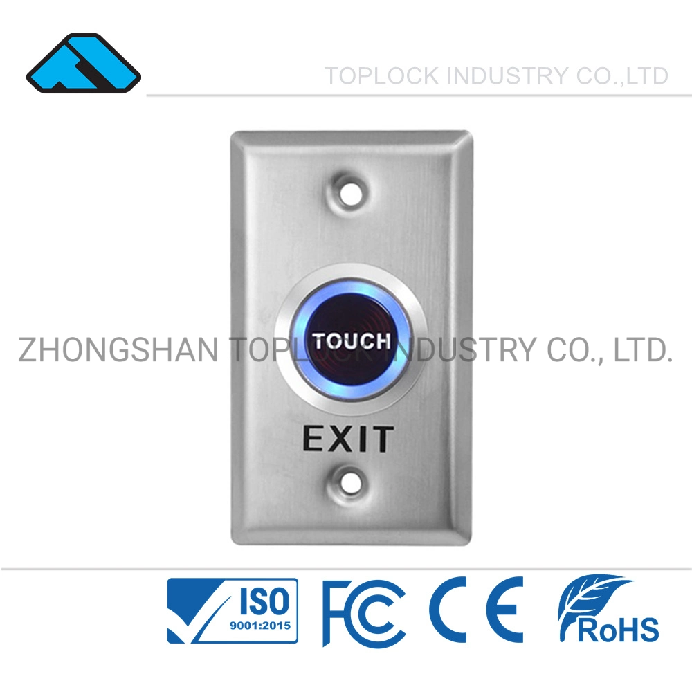 High Security Touch Button Door Exit Access Entry Home Safe Building System