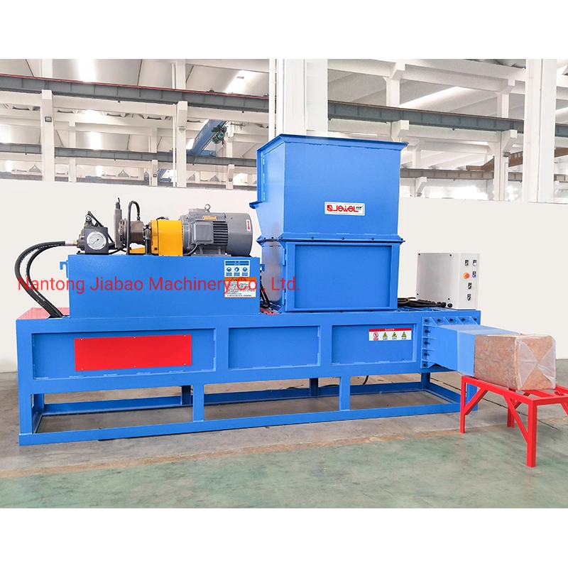 Jewel Brand Factory Supply CE Certified Horizontal Hydraulic Rice Husk Press Packing Machine