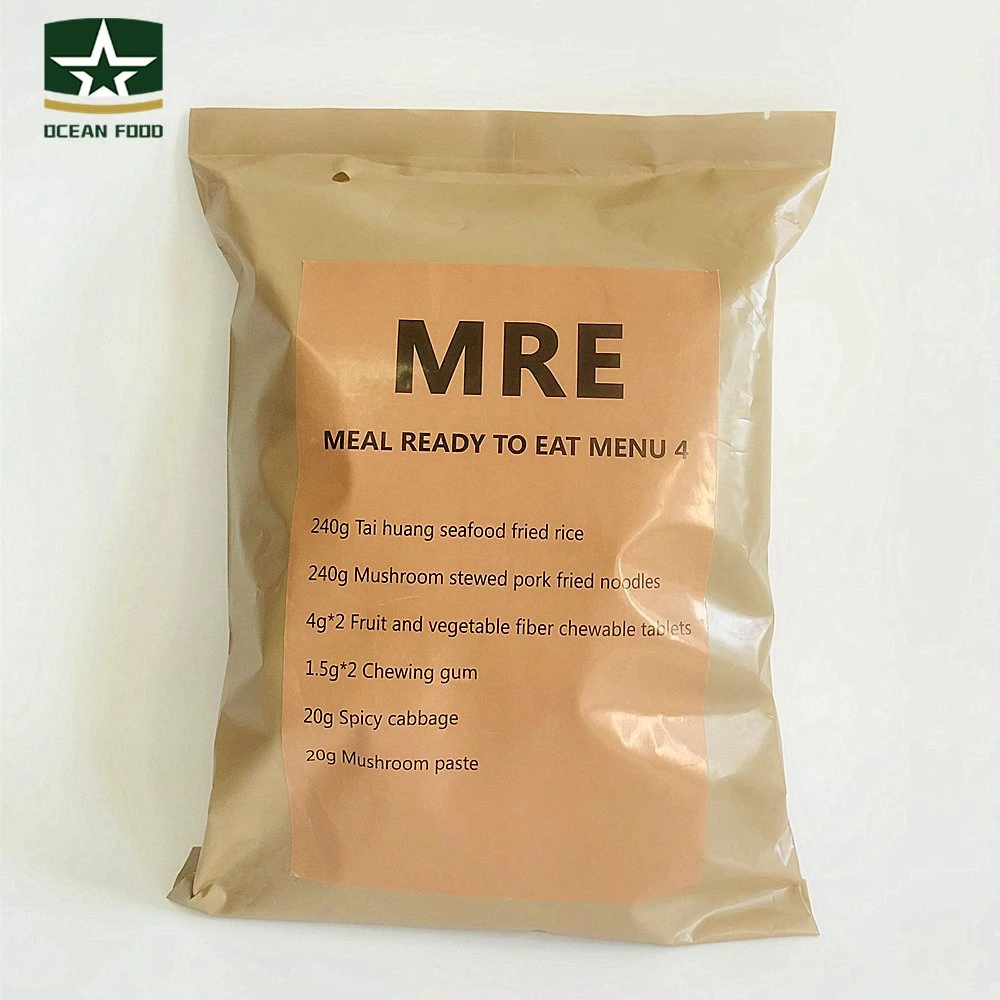 240g Convenient Food Ration Tai Huang Seafood Fried Mre Rice